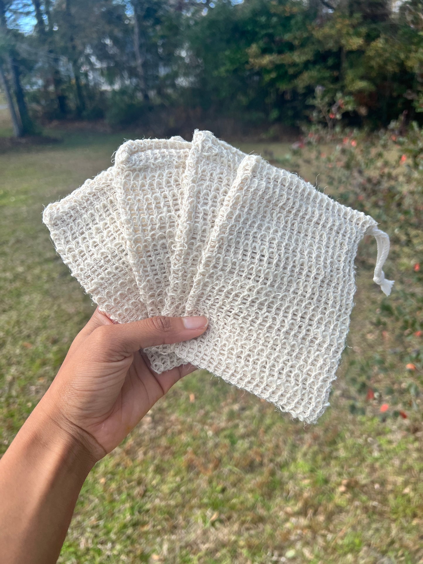 Exfoliating Soap Bag